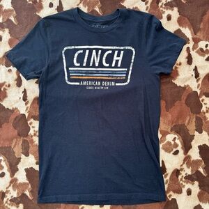 Cinch Dark Blue Graphic Tee